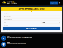Tablet Screenshot of needtosellmyhousefast.com
